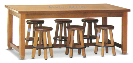 원목사무용가구 > MWBK 시리즈  > MWBK-학생용작업대2