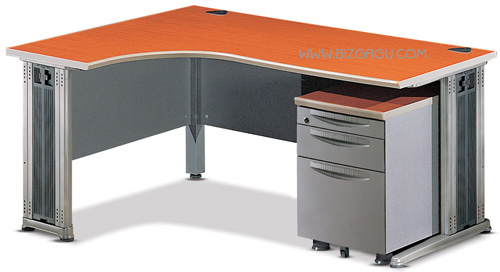 사무용가구(책상/책장/서랍) > OFDH 시리즈  > OFDH-JC-뉴라인 L형책상(W1800)