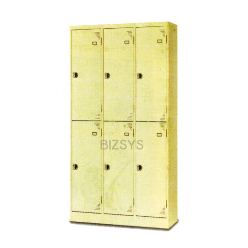 대한철제가구 > 철제락카(옷장)  > 대한철제가구 DHSF123 6인용 옷장(아이보리)