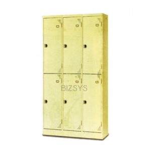 대한철제가구 > 철제락카(옷장)  > 대한철제가구 DHSF123 6인용 옷장(아이보리)