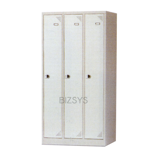 대한철제가구 > 철제락카(옷장)  > 대한철제가구 DHSF149 3인용 옷장(그레이)