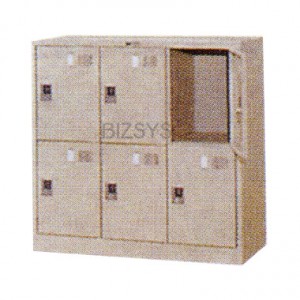 대한철제가구 > 철제사물함  > 대한철제가구 DHSF179 6인용 사물함