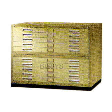 대한철제가구 > 철제도면보관함  > 대한철제가구 DHSF135 구형 도면함(상하분리형)(C형)