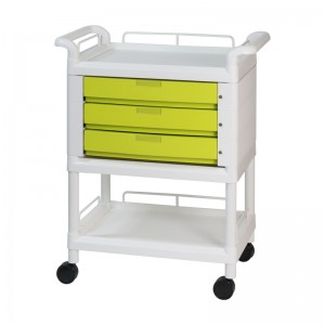 대경카트 > 병원용 드레싱 카트  > 205 병원용 드레싱 카트  > 대경카트 DKCT-DC205R(화이트) 웨건 왜건 드레싱카트 의료용카트 드레싱카 응급카트 병원카트