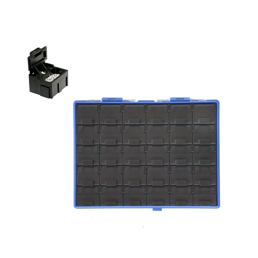 중앙부품박스 > 칩(CHIP,SMD)보관함  > BB303-2C SMD칩박스+파일케이스(정전기방지(제전))