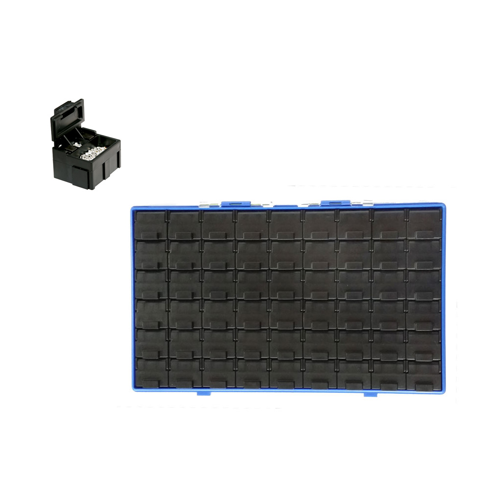 중앙부품박스 > 칩(CHIP,SMD)보관함  > BB306-2C SMD칩박스+파일케이스(정전기방지(제전))