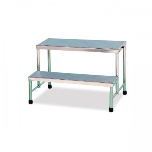구로메디칼 > 수술실비품(Operating Room Appliance) > 계단의자(Step Foot Stool) > 구로메디칼 DLMD-FS2 STEP FOOT STOOL-SUS-2단 계단식 발판