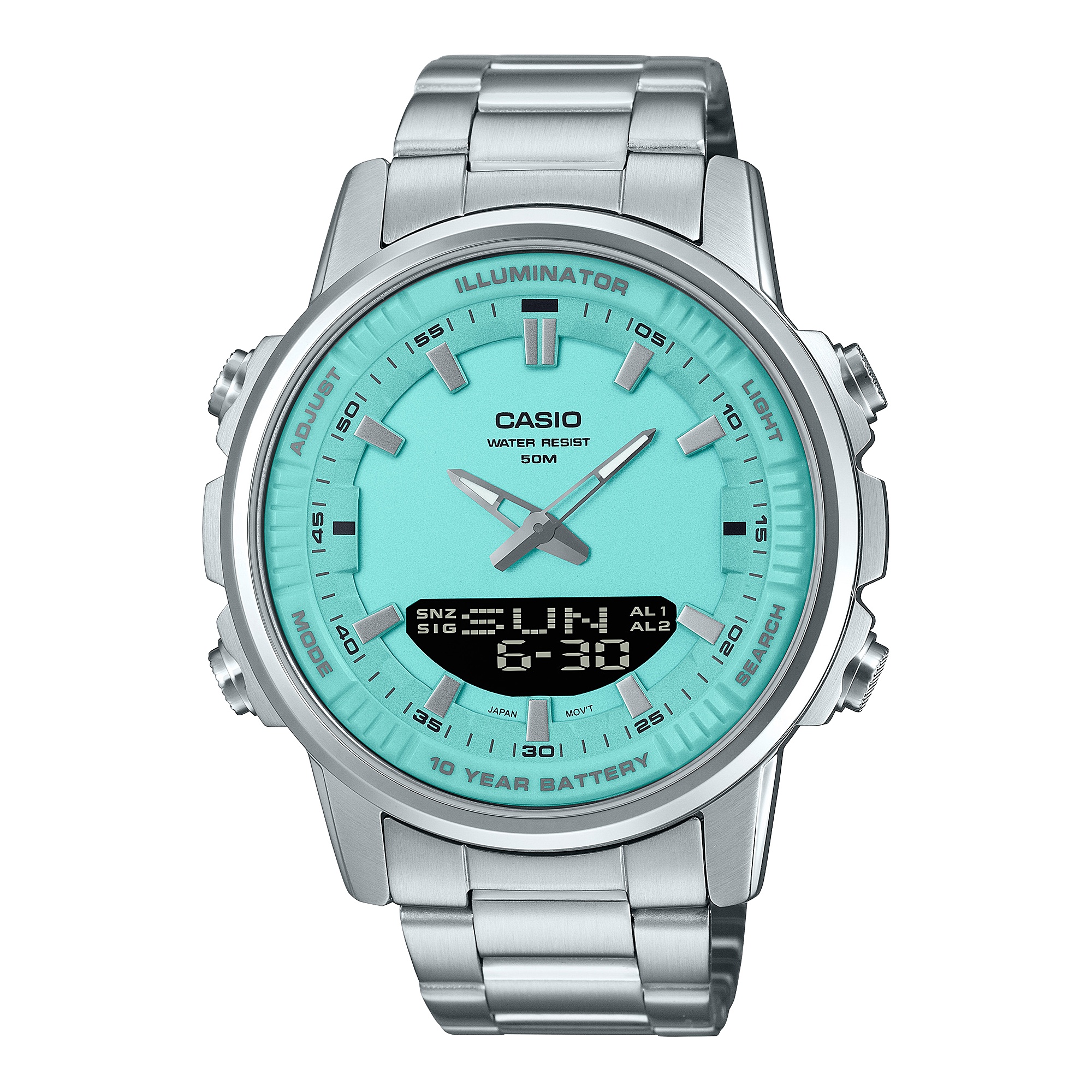 카시오워치스 > 50m방수  > AMW-880D-2A2 카시오 손목 시계